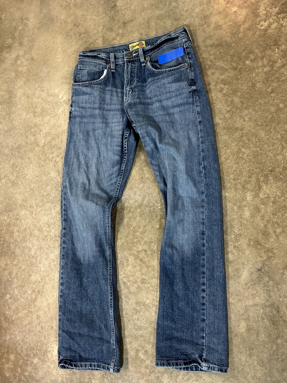 Wrangler 20X Men’s Slim Straight Stretch Jeans Medium Wash Denim 29x32 Western